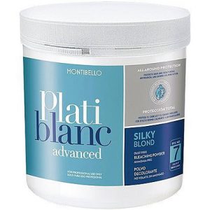 Montibello Platiblanc Advanced Silky Blond Level 7, rozjaśniacz w proszku bez amoniaku 500g