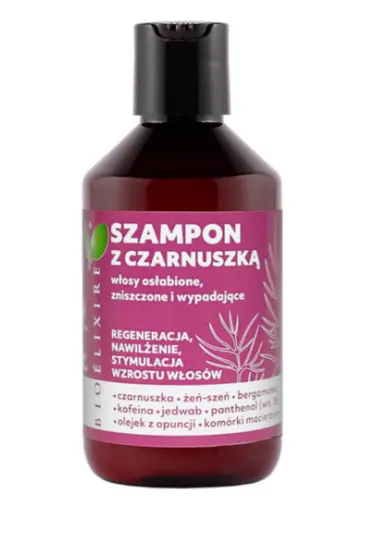 BIOELIXIRE 1 CZARNUSZKA szampon, maska 300 ml zestaw - obrazek 2